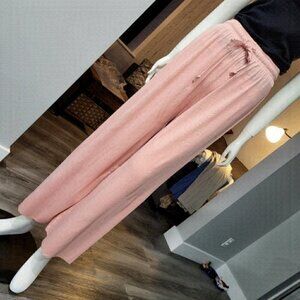 Brandless - Cropped pleated pants 🌹 PINK